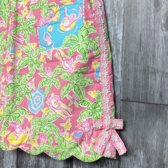 ⭐️Lilly Pulitzer Girl’s "Lilly's B & B" Monkey Skort [2223] - Picture 5 of 9